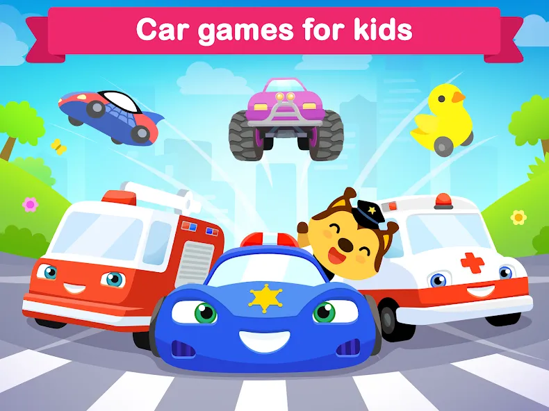 Car games for kids & toddler [МОД Unlocked] APK Android Screenshot 5
