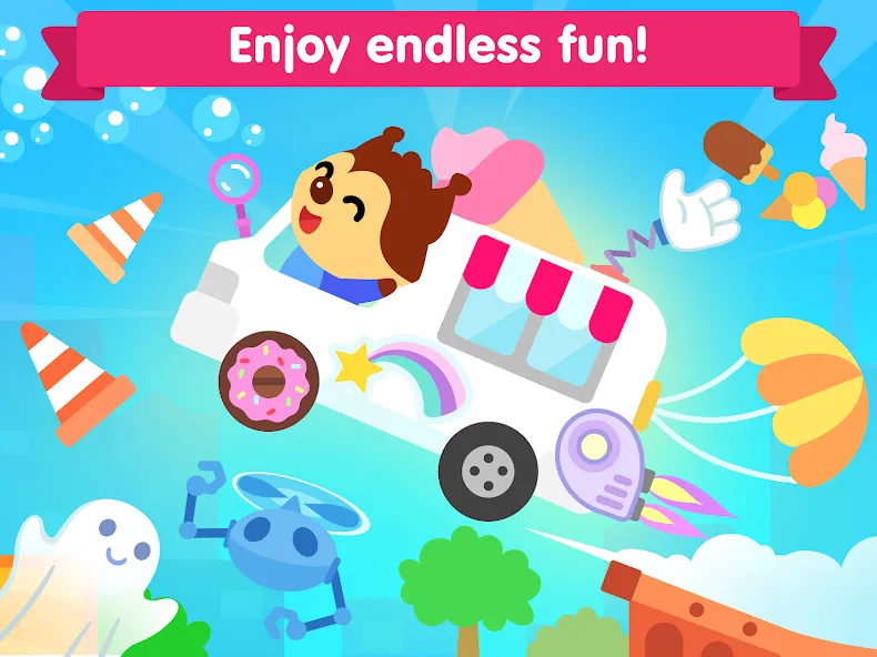 Car games for toddlers & kids [МОД Бесконечные монеты] APK Android Screenshot 5