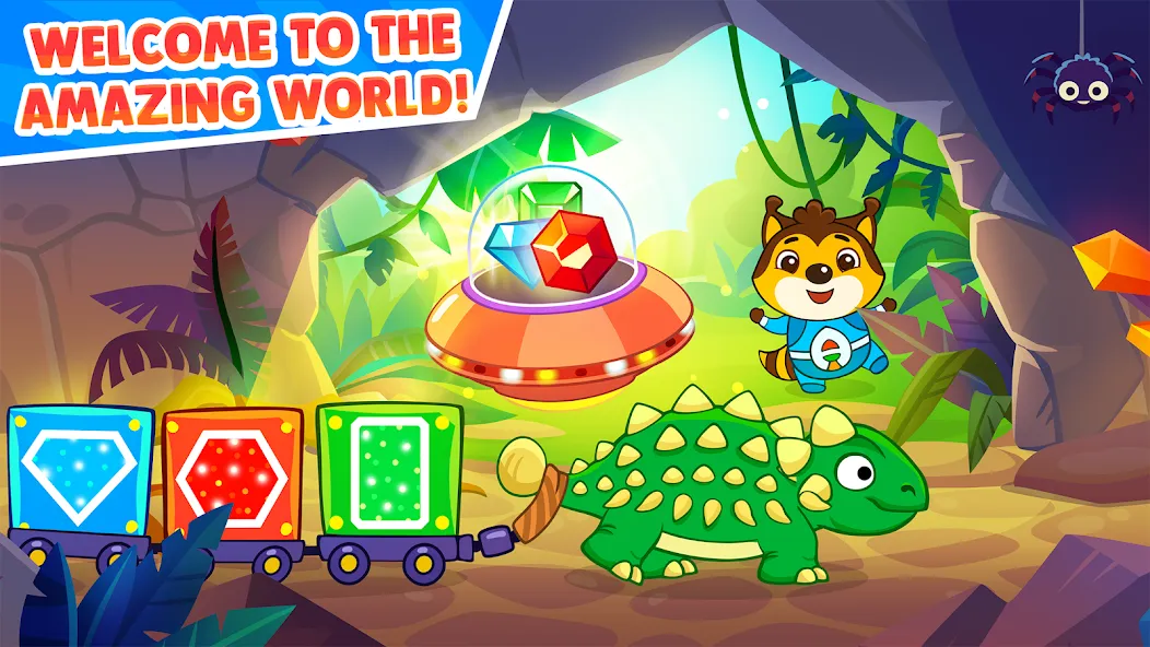Dinosaur games for toddlers [МОД Mega Pack] APK Android Screenshot 1