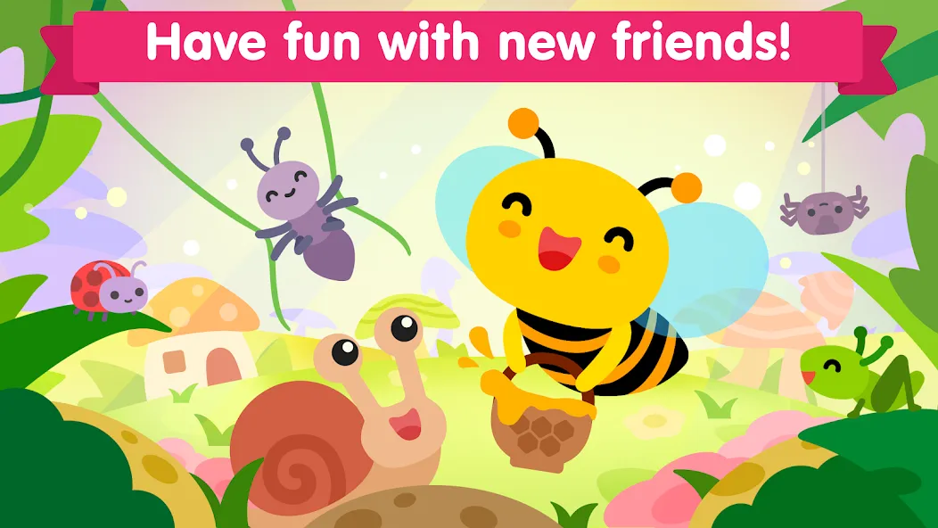 Animal sounds games for babies [МОД Бесконечные монеты] APK Android Screenshot 4