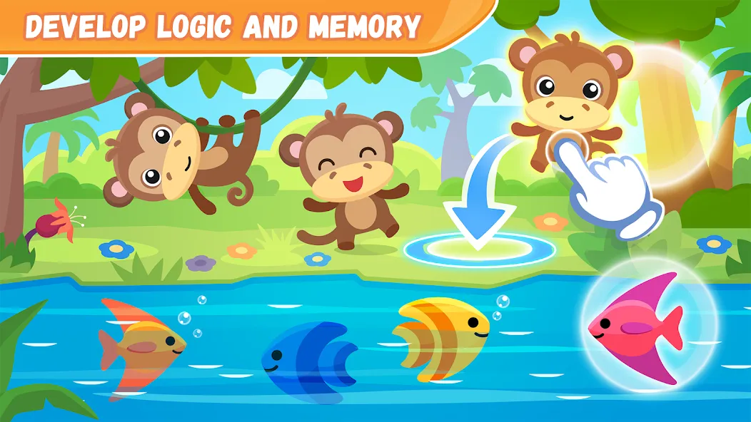 Educational games for kids 2-4 [МОД Бесконечные монеты] APK Android Screenshot 4