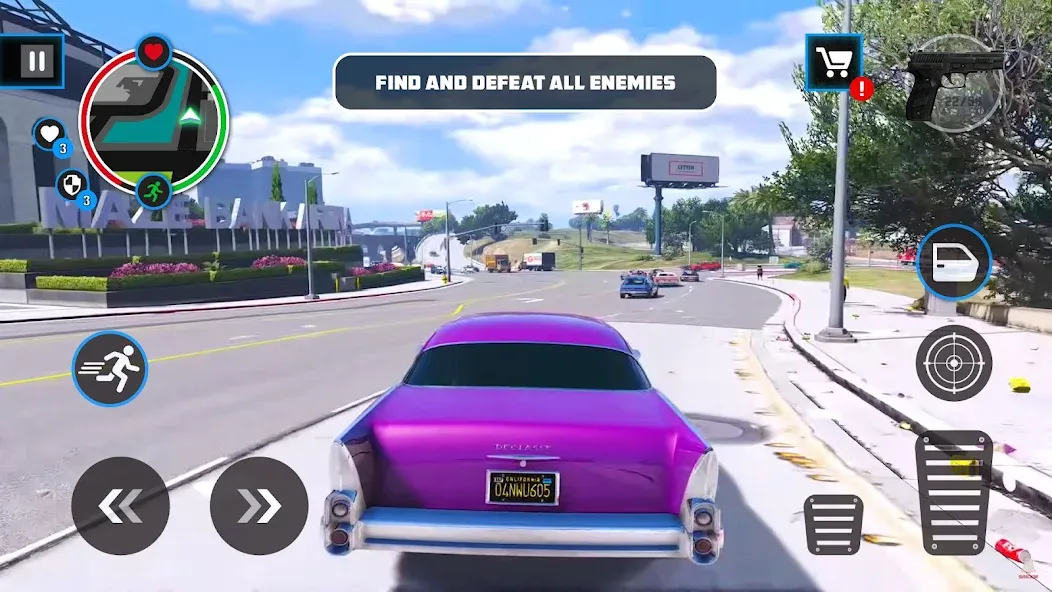 Gangster City: Thug King (Гэнгстер Сити) [МОД Бесконечные монеты] APK Android Screenshot 4