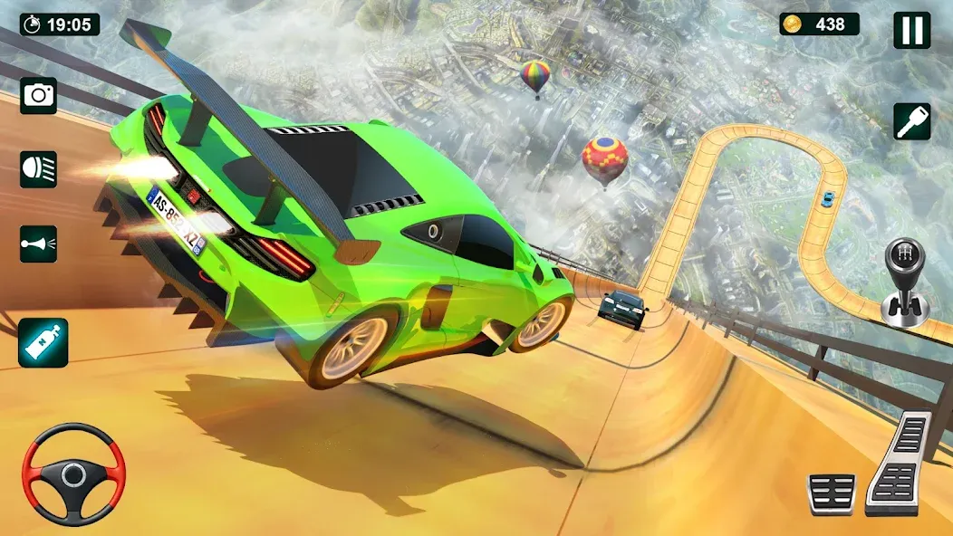 GT Car Stunt 3D: Ramp Car Game [МОД Все открыто] APK Android Screenshot 5