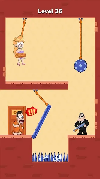 Cut Master: Fun Rope Cut Game (Кат зе Роуп) [МОД Меню] APK Android Screenshot 1