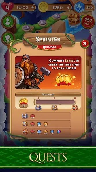 Avalon Jewels Match-3 (Авалон Джуэлс) [МОД Mega Pack] APK Android Screenshot 5