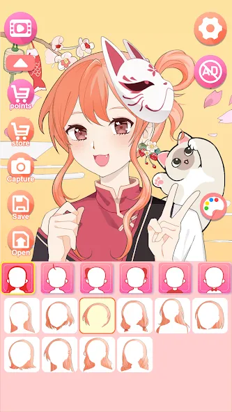 Viya Avatar Maker:emoji (Вия Аватар Мейкер) [МОД Mega Pack] APK Android Screenshot 3