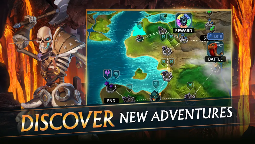 Puzzle Quest 3 - Match 3 RPG (Пазл Квест 3) [МОД Все открыто] APK Android Screenshot 2