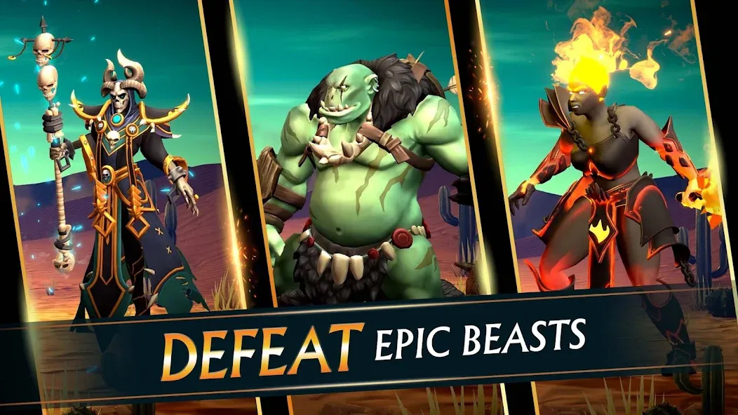 Puzzle Quest 3 - Match 3 RPG (Пазл Квест 3) [МОД Все открыто] APK Android Screenshot 4