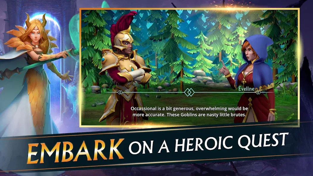 Puzzle Quest 3 - Match 3 RPG (Пазл Квест 3) [МОД Все открыто] APK Android Screenshot 5