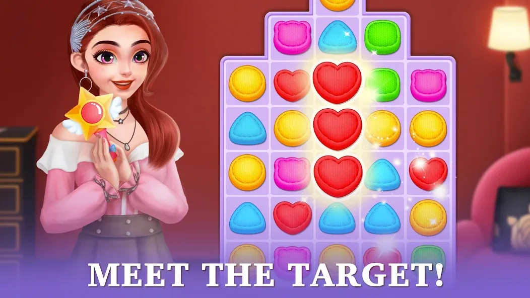 Fantasy Stylist: Match 3 (Фантазийный стилист) [МОД Premium] APK Android Screenshot 4