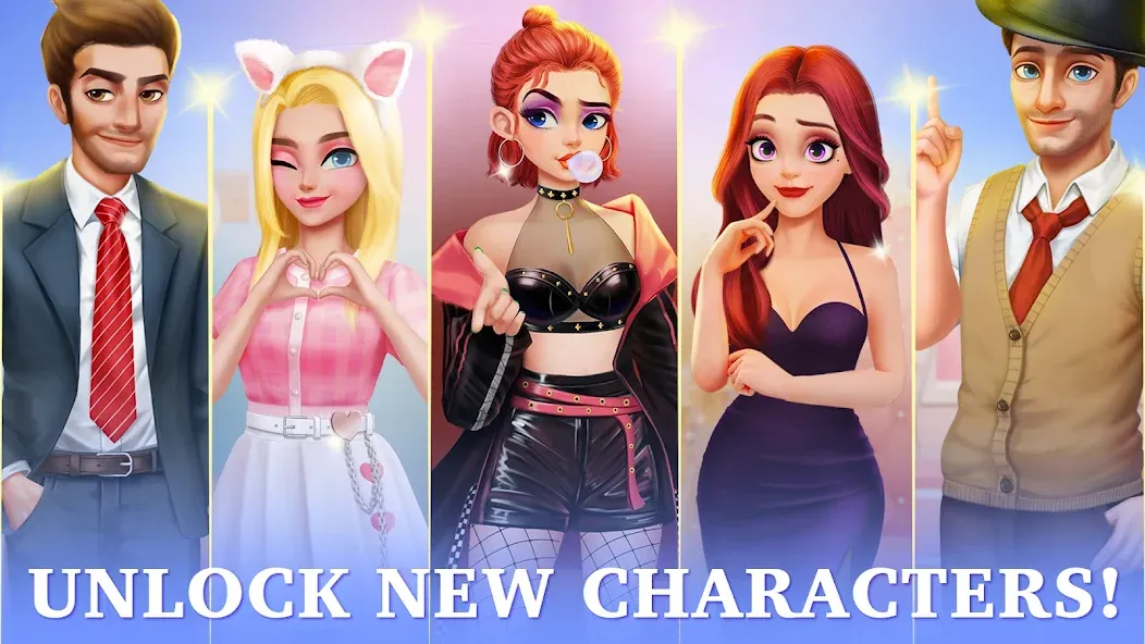 Fantasy Stylist: Match 3 (Фантазийный стилист) [МОД Premium] APK Android Screenshot 5