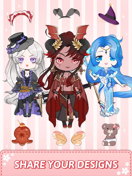 Vivi Story - Dress Up Game (Виви Стори) [МОД Unlocked] APK Android Screenshot 2