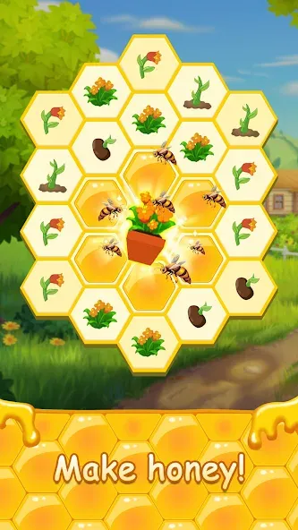 Honey Bottles - merge puzzle (Хани Ботлс) [МОД Premium] APK Android Screenshot 3