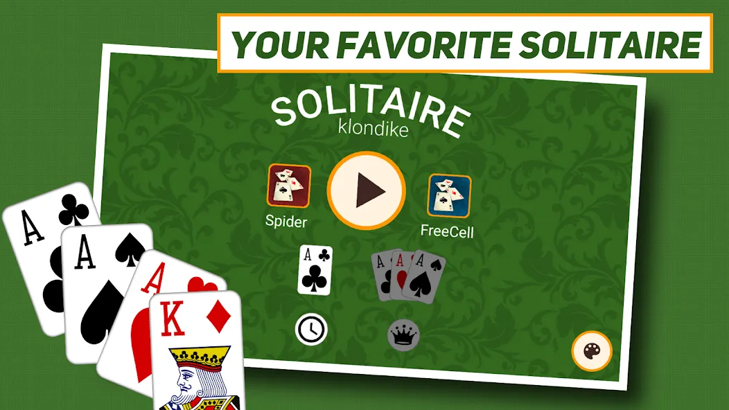 Klondike Solitaire: Classic [МОД Меню] APK Android Screenshot 1