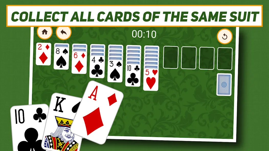 Klondike Solitaire: Classic [МОД Меню] APK Android Screenshot 3