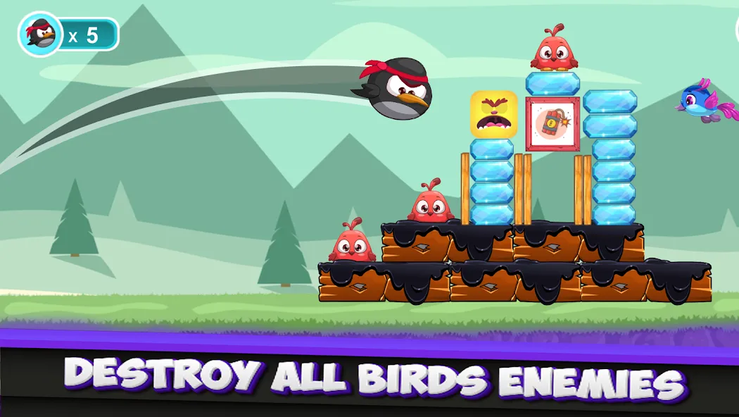 Angry Penguin (Энгри Пенгвин) [МОД Меню] APK Android Screenshot 4
