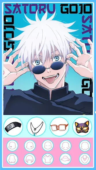 Anime Avatar Maker 2: Dress Up (Долл Аниме Аватар Мейкер Гейм) [МОД Много денег] APK Android Screenshot 1