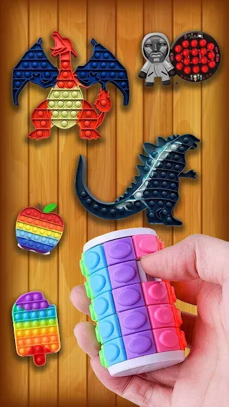 Antistress: Pop It Games 3D (Антистресс) [МОД Premium] APK Android Screenshot 2