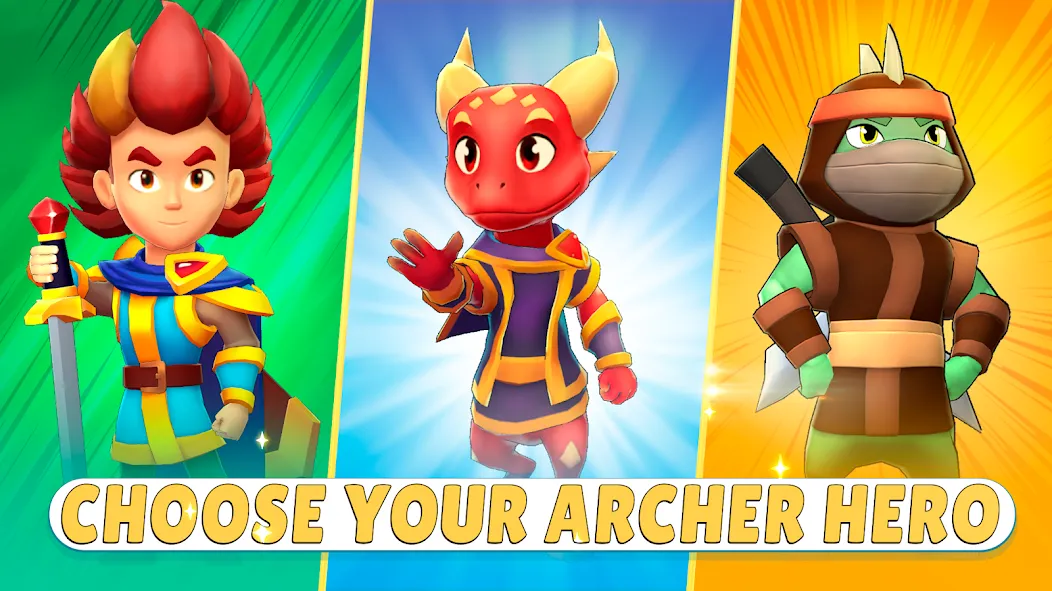 Dragono: Archer's Fire & Magic (Драгоно) [МОД Premium] APK Android Screenshot 1