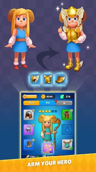 Dragono: Archer's Fire & Magic (Драгоно) [МОД Premium] APK Android Screenshot 4