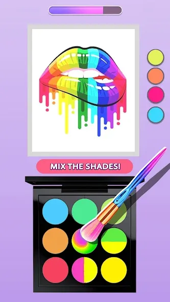 Makeup Kit - Color Mixing [МОД Меню] APK Android Screenshot 1