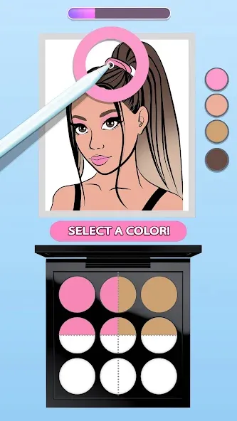 Makeup Kit - Color Mixing [МОД Меню] APK Android Screenshot 2