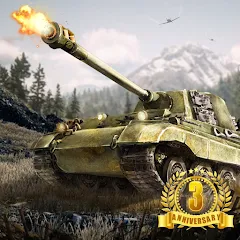 Tank Warfare: PvP Battle Game (Танковое сражение) [МОД Все открыто] APK Android