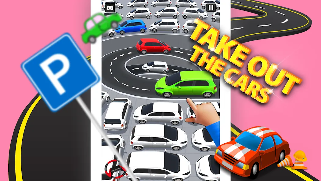 Park Master: Car Parking Jam (Парк Мастер) [МОД Много денег] APK Android Screenshot 3