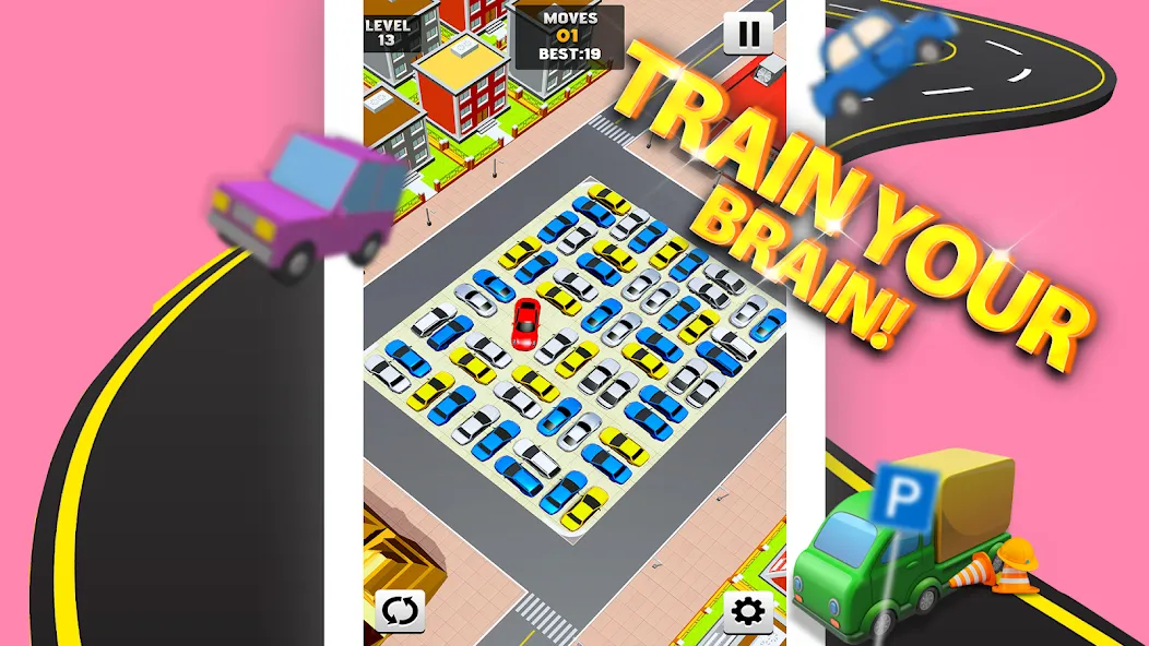 Park Master: Car Parking Jam (Парк Мастер) [МОД Много денег] APK Android Screenshot 4