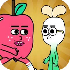 apple and onion running game (эппл энд онион раннинг гейм) [МОД Все открыто] APK Android