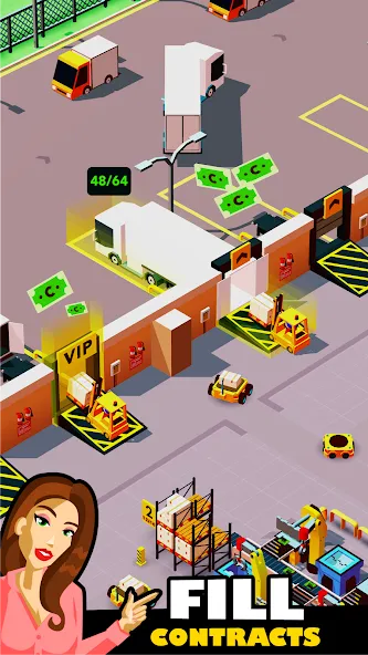 Idle Smartphone Tycoon Factory (Смартфон Фабрика Айдл Тайкун) [МОД Меню] APK Android Screenshot 5