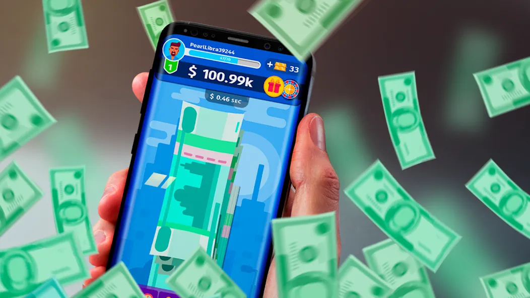 Money cash clicker [МОД Premium] APK Android Screenshot 5