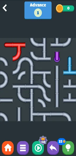 Color Plumber (Цолор Пламбер) [МОД Меню] APK Android Screenshot 3