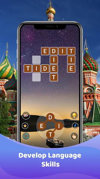 Word Game : Crossword (Кроссворд) [МОД Все открыто] APK Android Screenshot 2