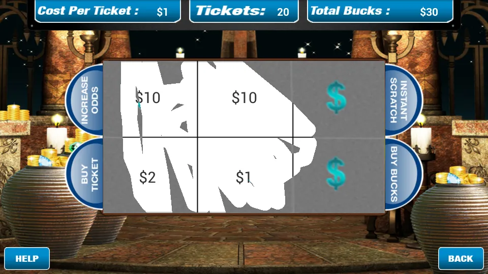 Scratch N Win (кретч и выиграй) [МОД Меню] APK Android Screenshot 1