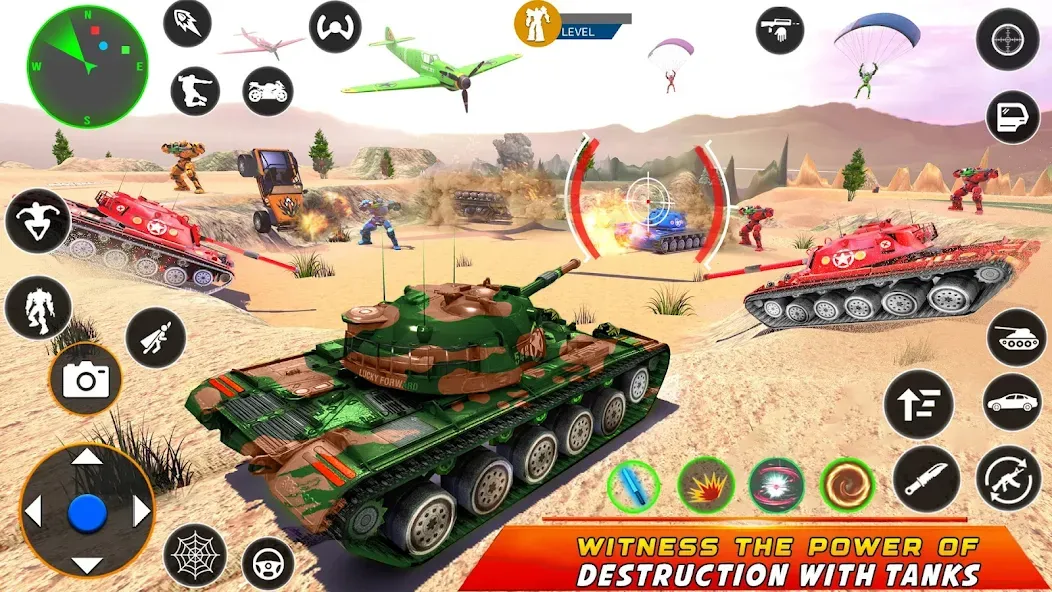 Army Bus Robot Car Game 3d [МОД Mega Pack] APK Android Screenshot 3