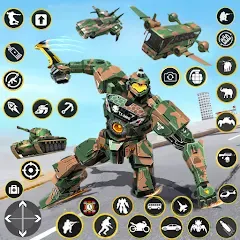 Army Bus Robot Car Game 3d [МОД Mega Pack] APK Android