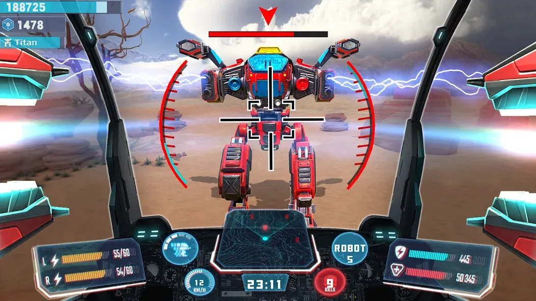 Mech Robot Wars - Multi Robot [МОД Mega Pack] APK Android Screenshot 4