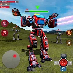 Mech Robot Wars - Multi Robot [МОД Mega Pack] APK Android