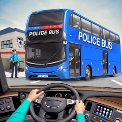Police Bus Simulator Bus Games [МОД Много денег] APK Android