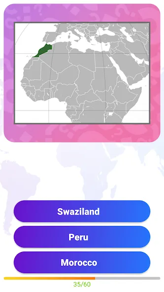 World Geography Quiz Game [МОД Меню] APK Android Screenshot 3