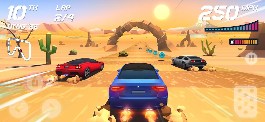 Horizon Chase – Arcade Racing (Хорайзон Чейс) [МОД Mega Pack] APK Android Screenshot 5
