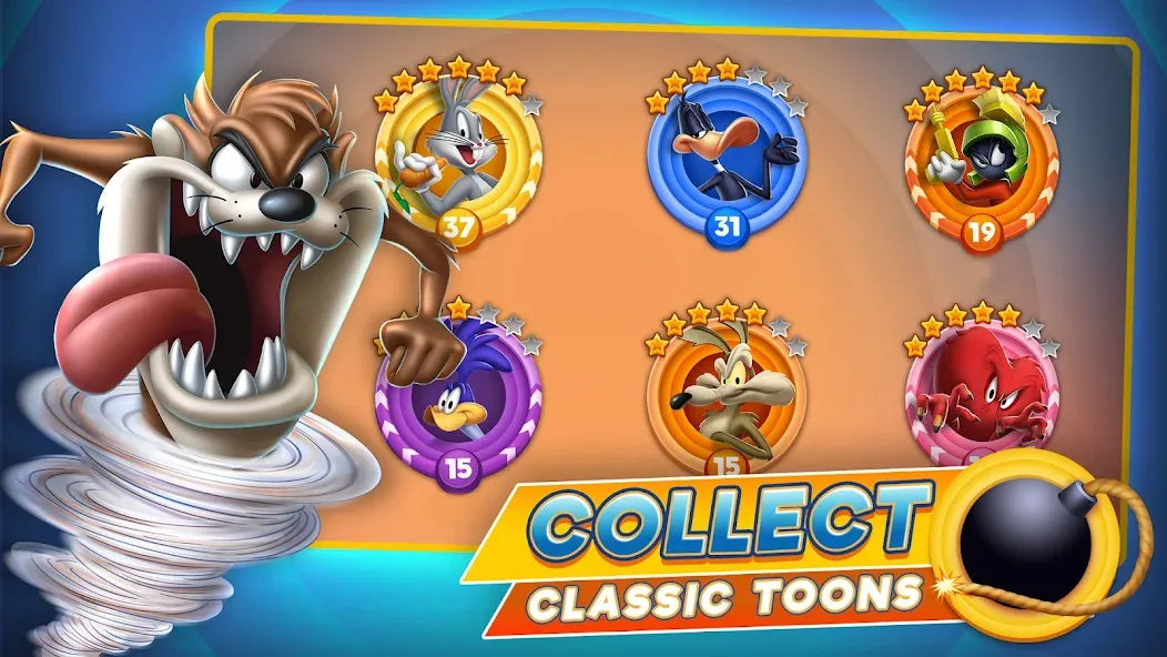 Looney Tunes™ World of Mayhem (Луни Тюнз) [МОД Mega Pack] APK Android Screenshot 1