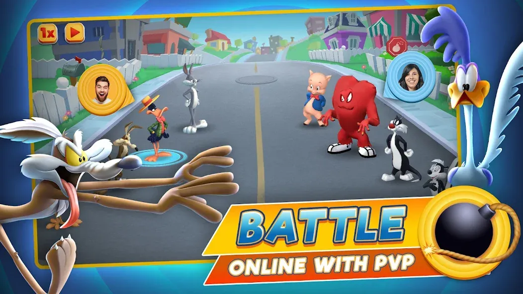 Looney Tunes™ World of Mayhem (Луни Тюнз) [МОД Mega Pack] APK Android Screenshot 3