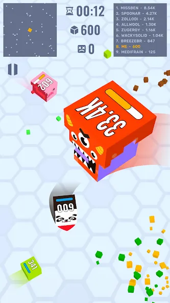 Cube Zone io [МОД Меню] APK Android Screenshot 1