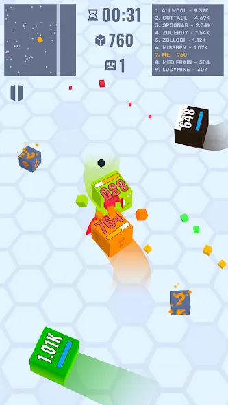 Cube Zone io [МОД Меню] APK Android Screenshot 2