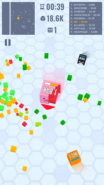 Cube Zone io [МОД Меню] APK Android Screenshot 4
