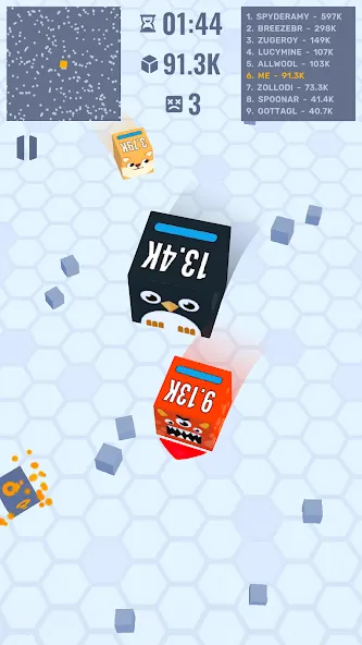 Cube Zone io [МОД Меню] APK Android Screenshot 5