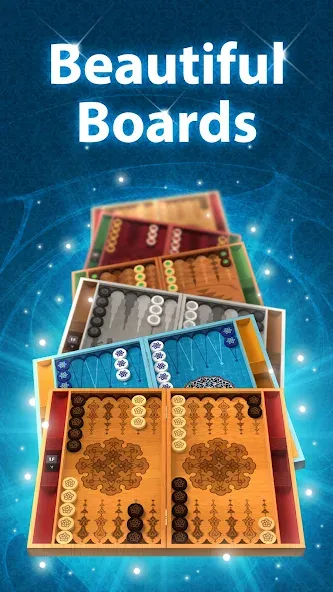 Backgammon Origins Online (Бэкгаммон Происхождение Онлайн) [МОД Mega Pack] APK Android Screenshot 4