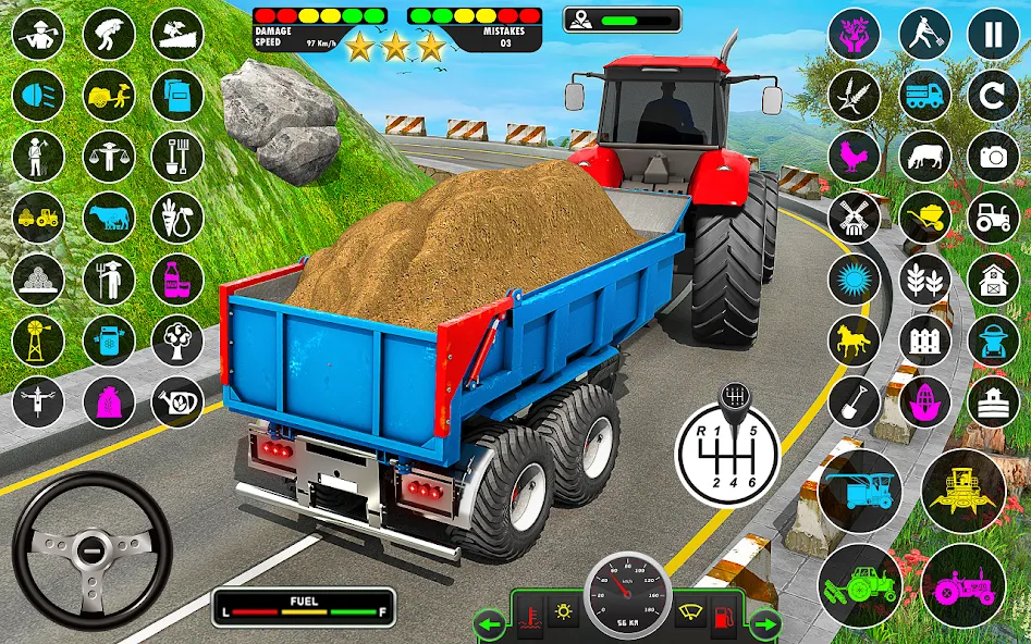 Tractor Farming: Tractor Games (Тракторное хозяйство) [МОД Меню] APK Android Screenshot 4